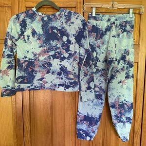 Abercrombie Kids Blue and Pink Matching Set